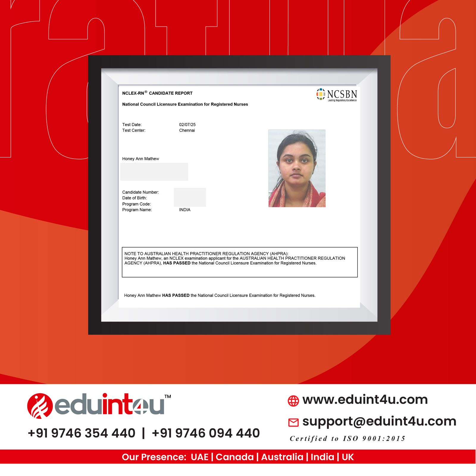 Honey Ann Mathew 2
