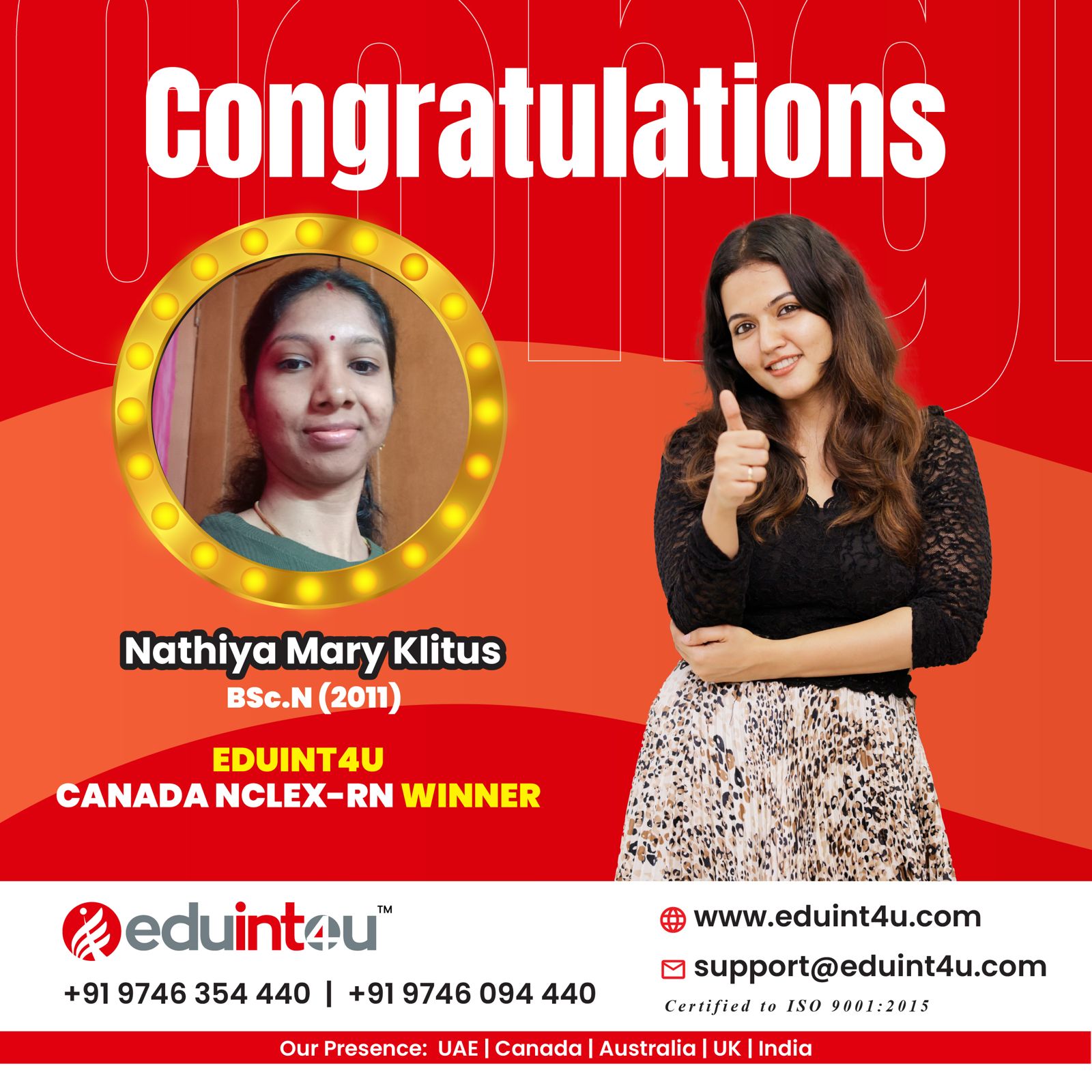 Nathiya Mary Klitus 1