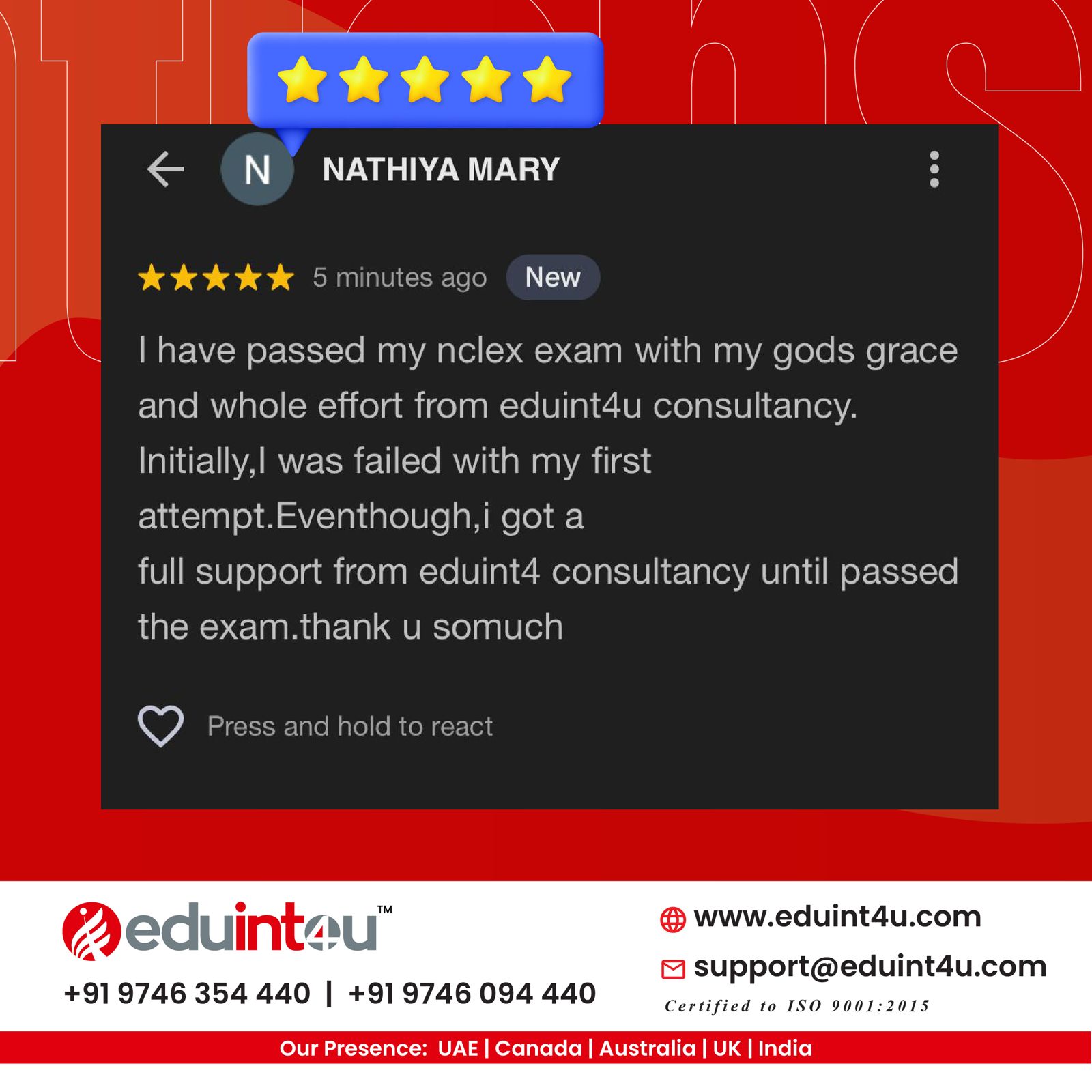 Nathiya Mary Klitus 3