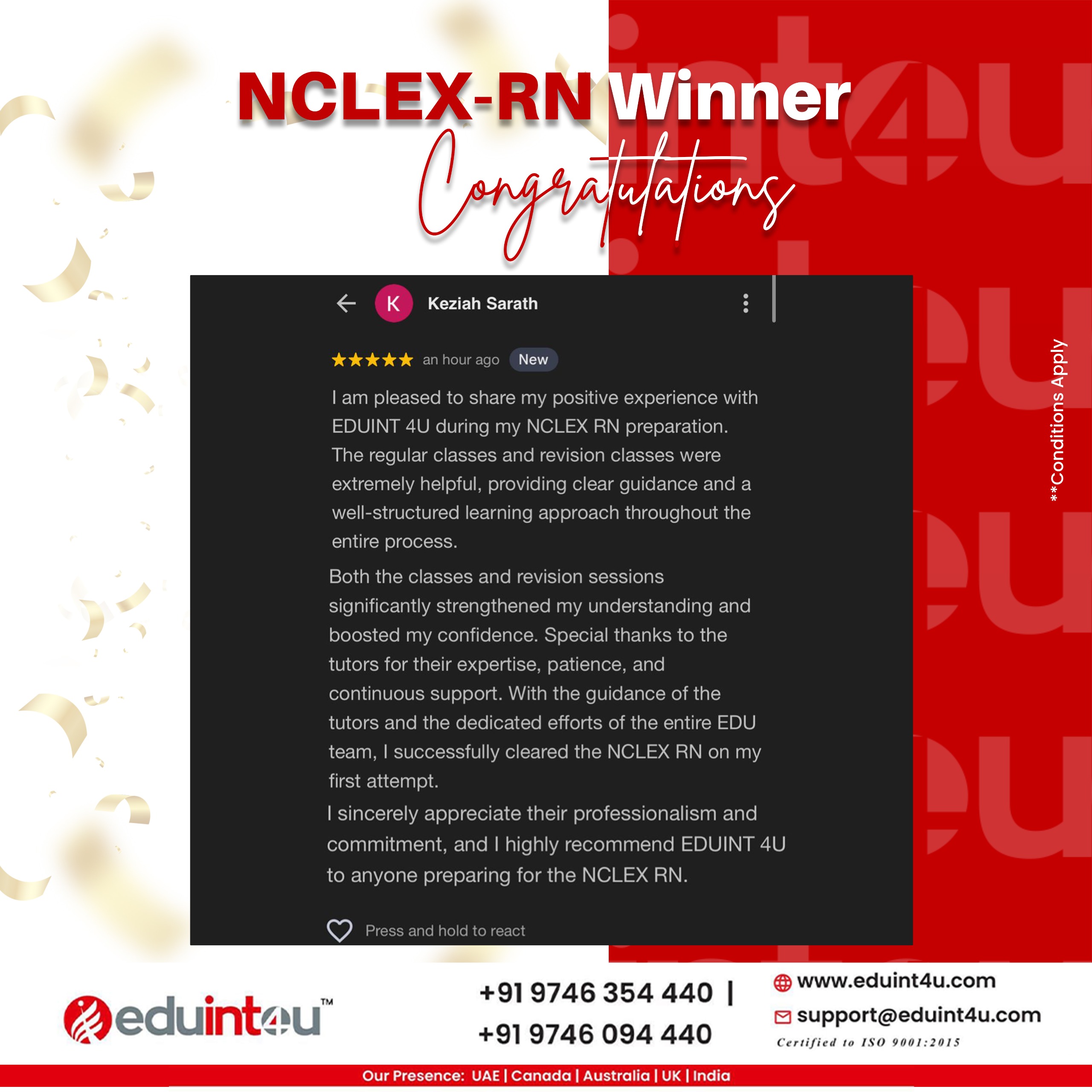 Keziah John Varghese - 1