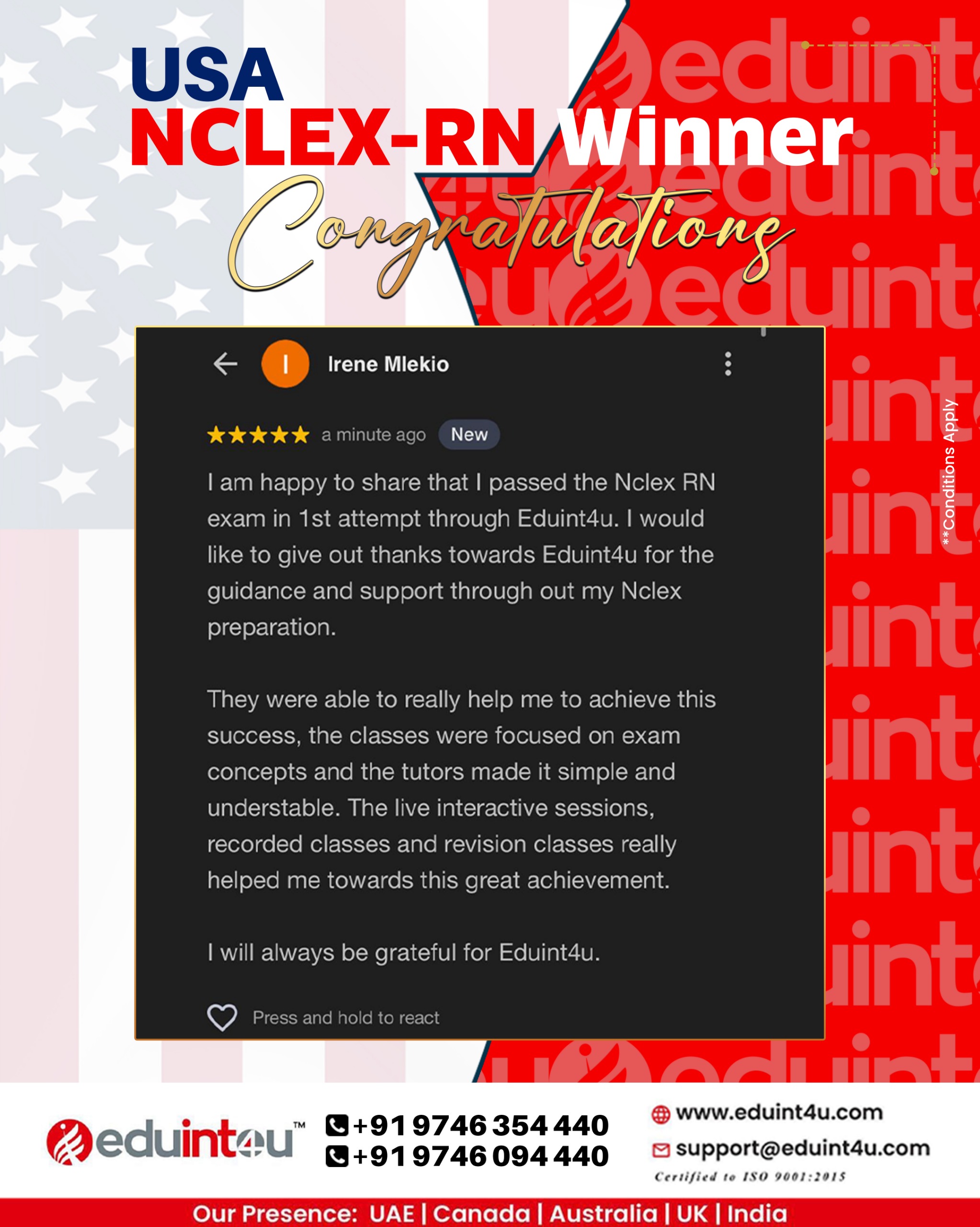 Irene Mlekio NCLEX - 2