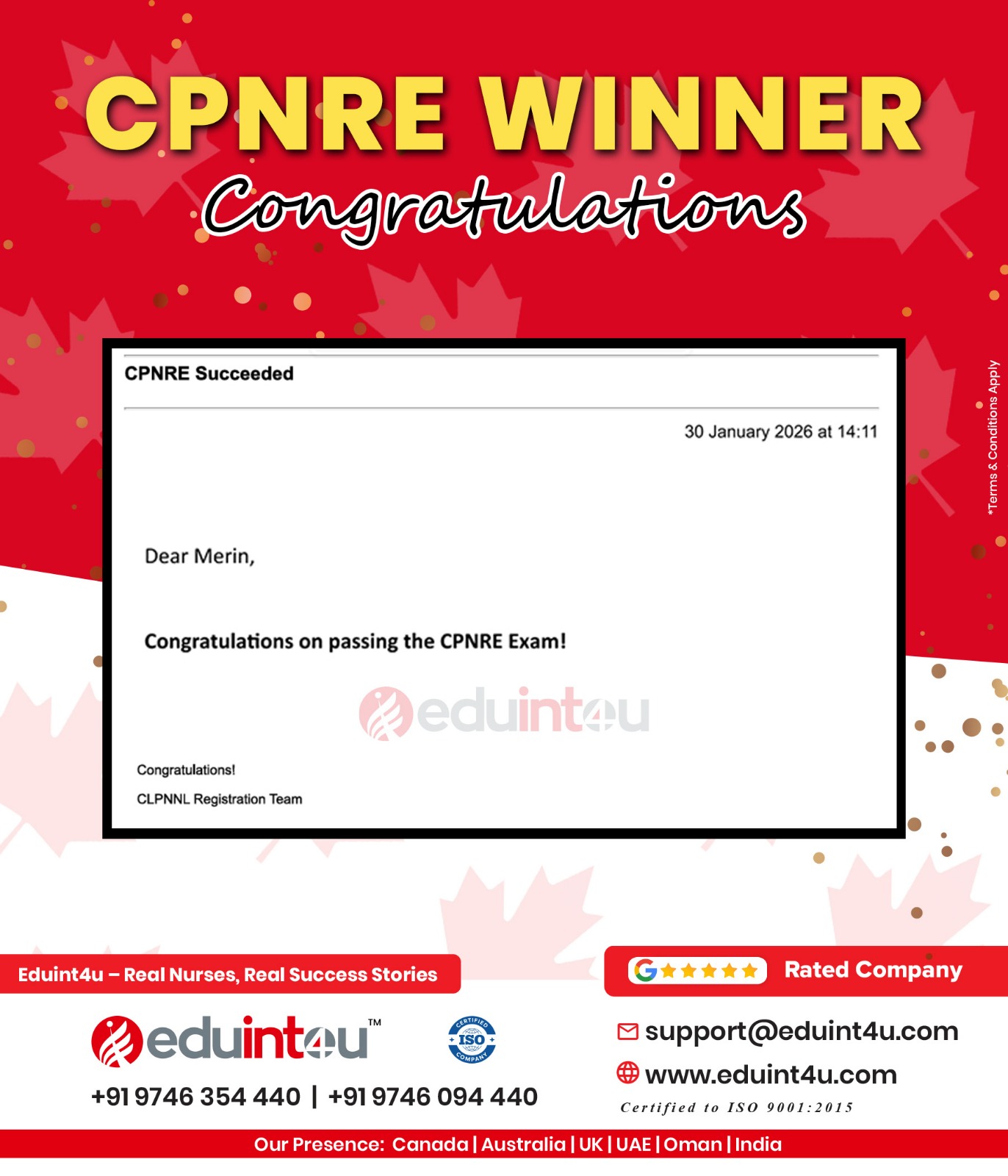 Merin P Saji - CPNRE2