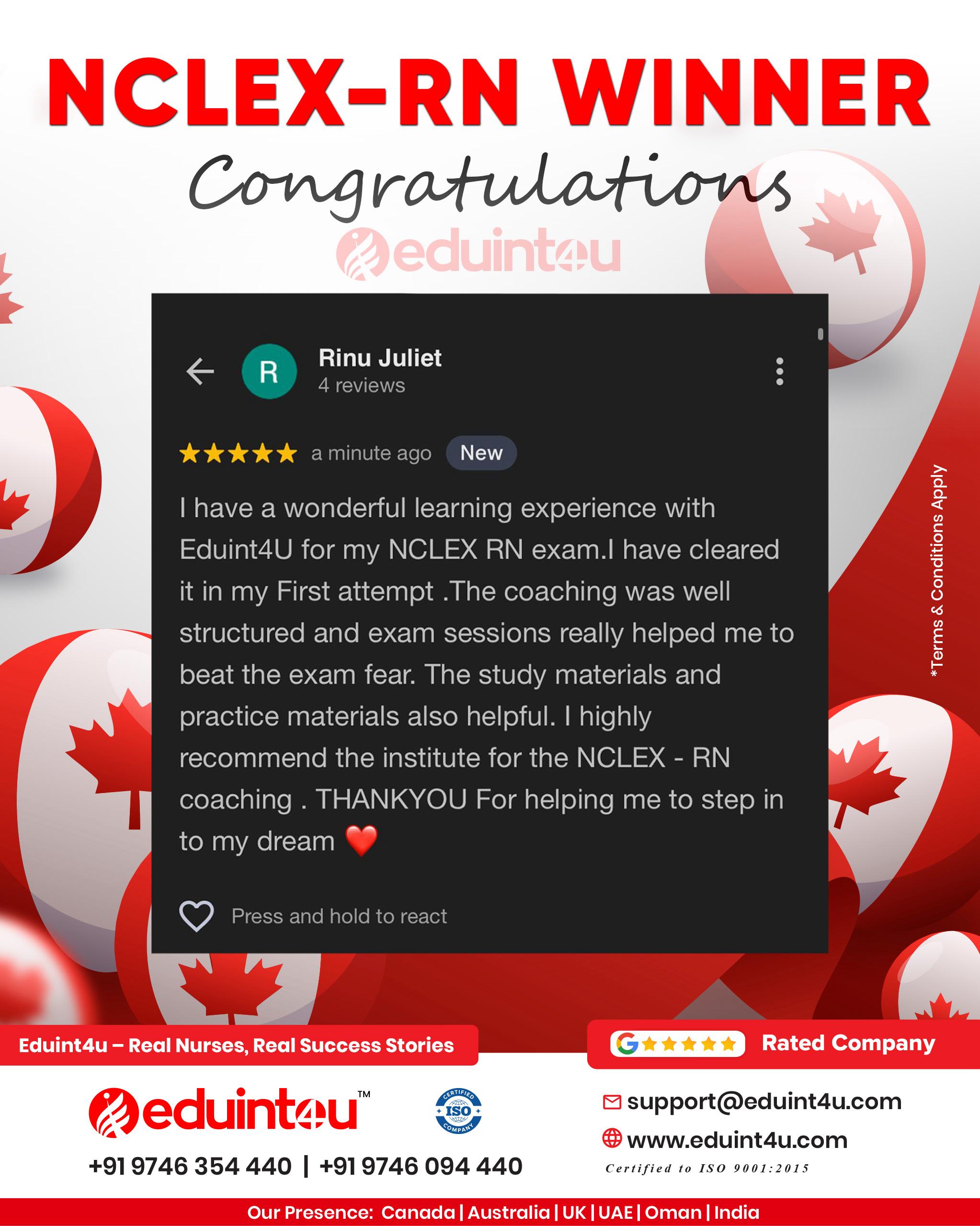 Rinu - NCLEX Eduint4u1