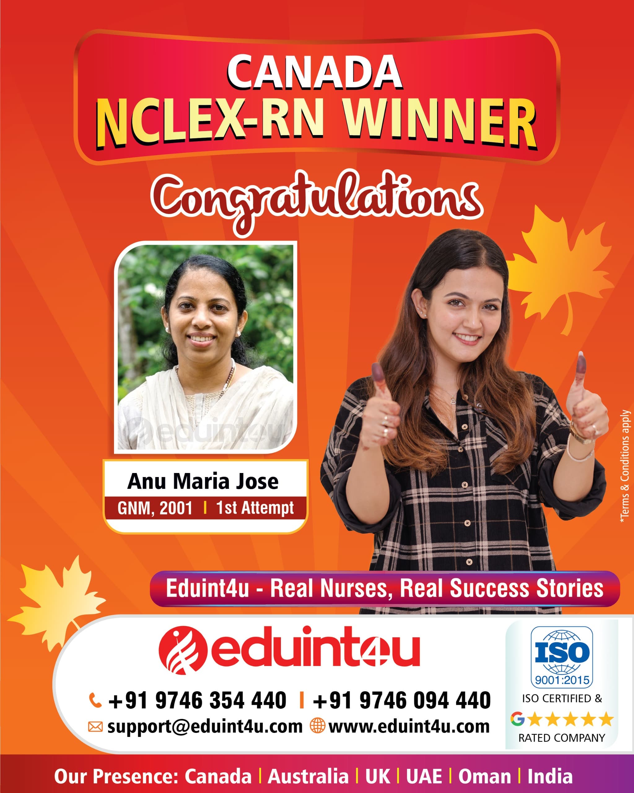 Anu Maria Jose - NCLEX Eduint4u1
