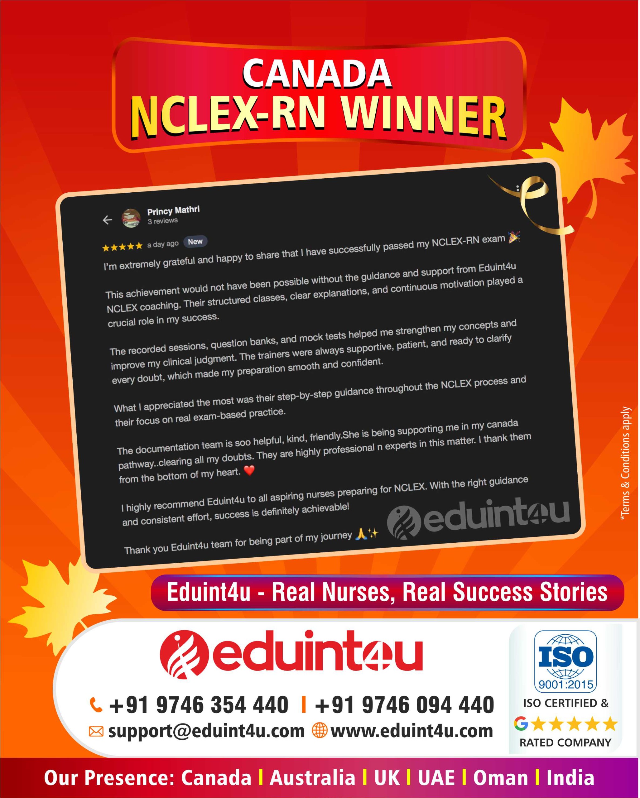 Princy Mathari - NCLEX Eduint4u2