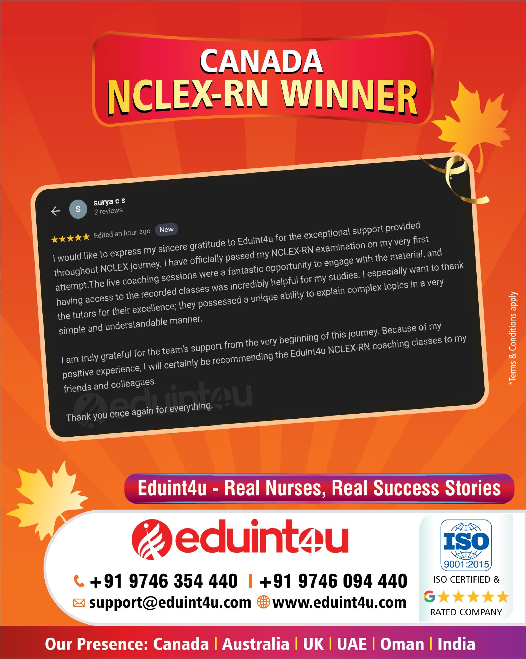 Surya C S - NCLEX Eduint4u2